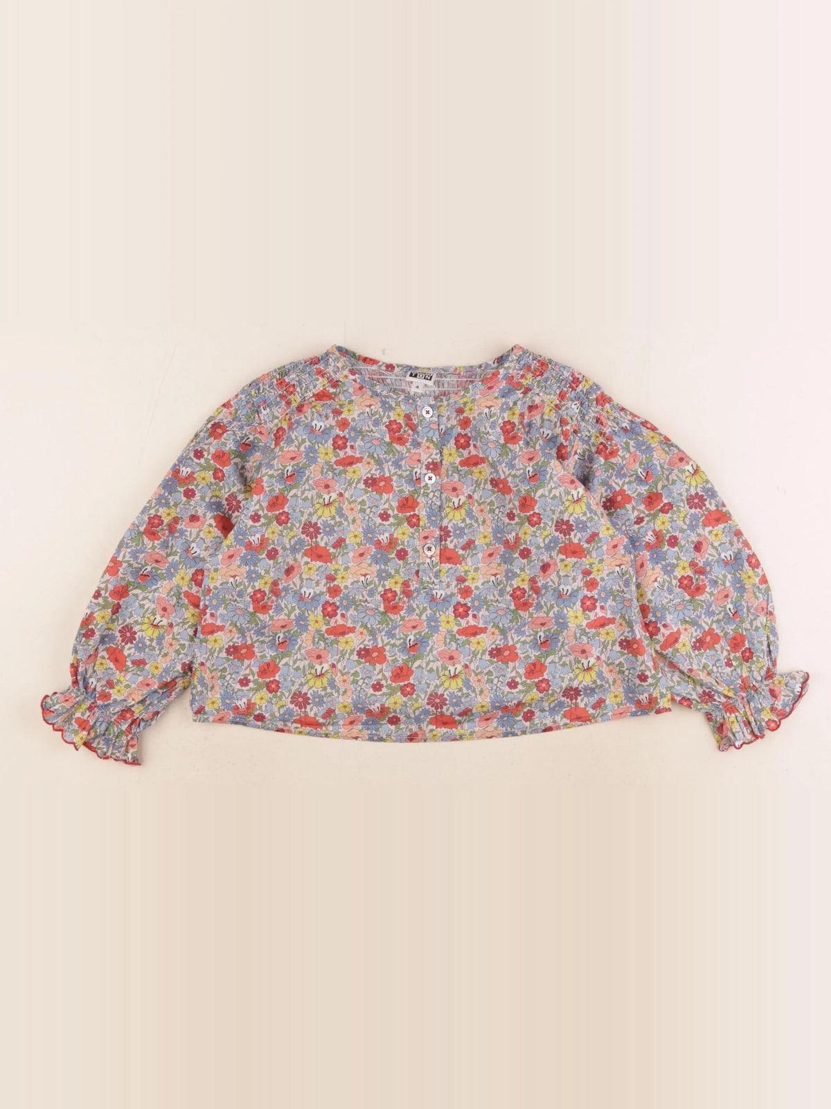 Bonton - blouse multicolore - 4 ans