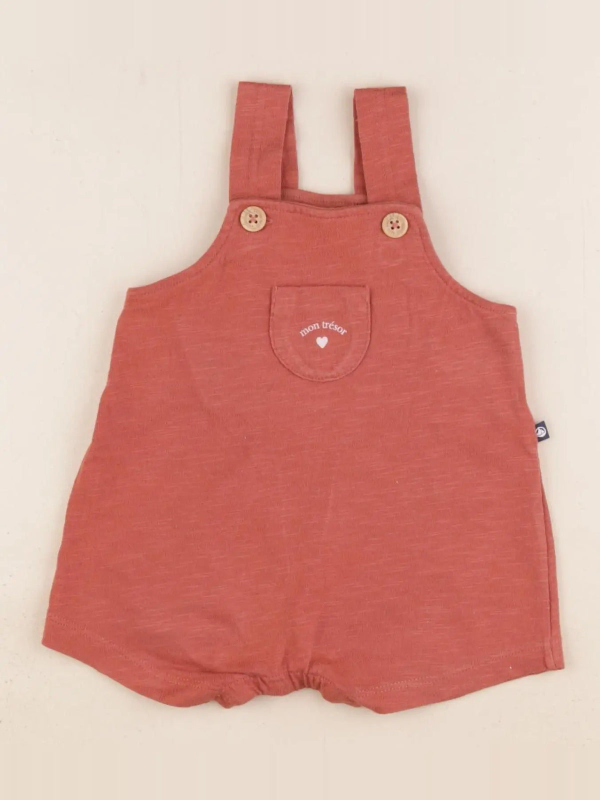 Petit Bateau - combinaison marron - 3 mois