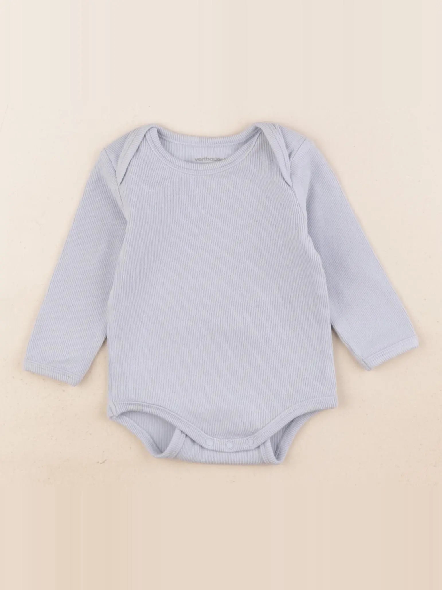 Vertbaudet - body bleu - 9 mois