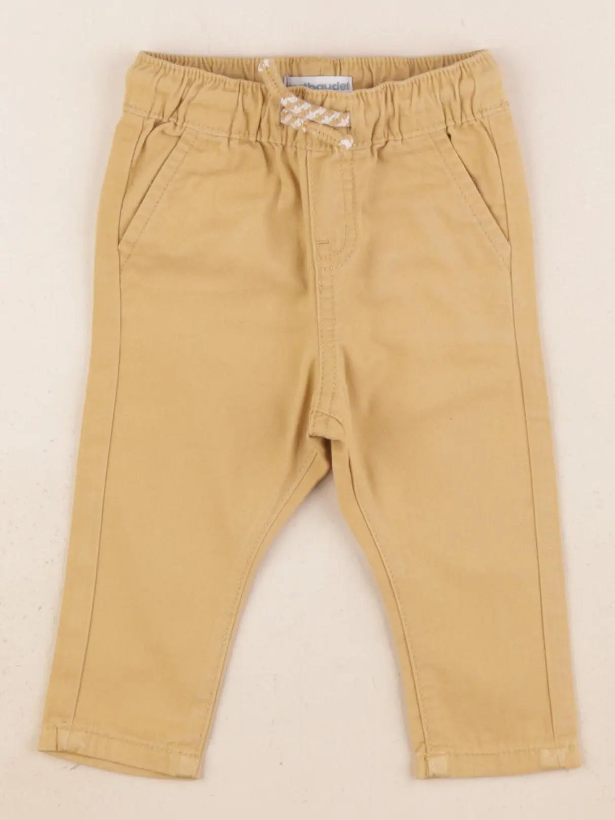 Vertbaudet - pantalon jaune - 3 mois