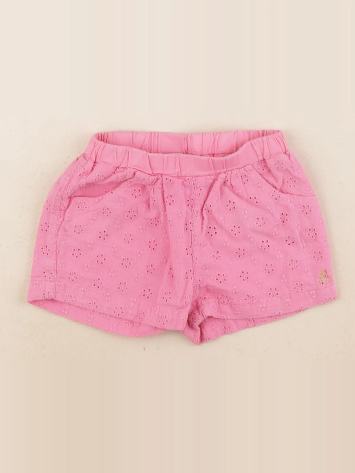 Petit Bateau - short rose - 36 mois