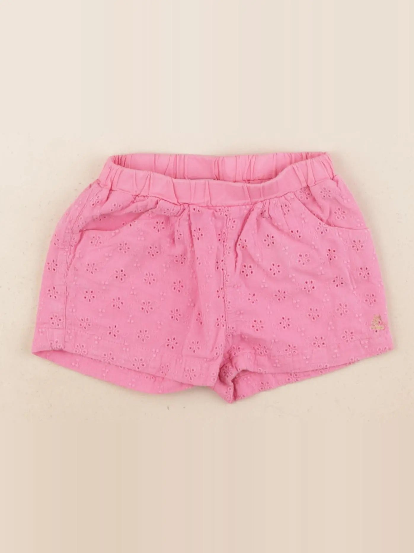 Petit Bateau - short rose - 36 mois
