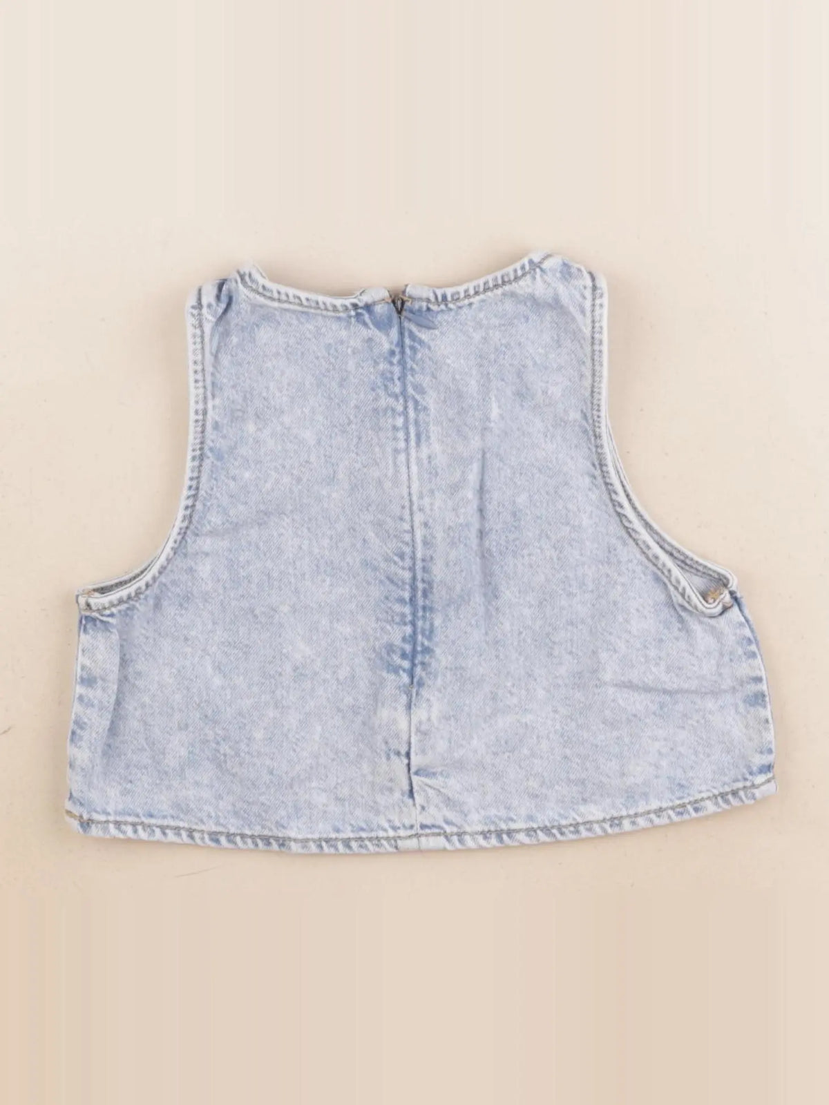 Zara - blouse bleu - 7 ans