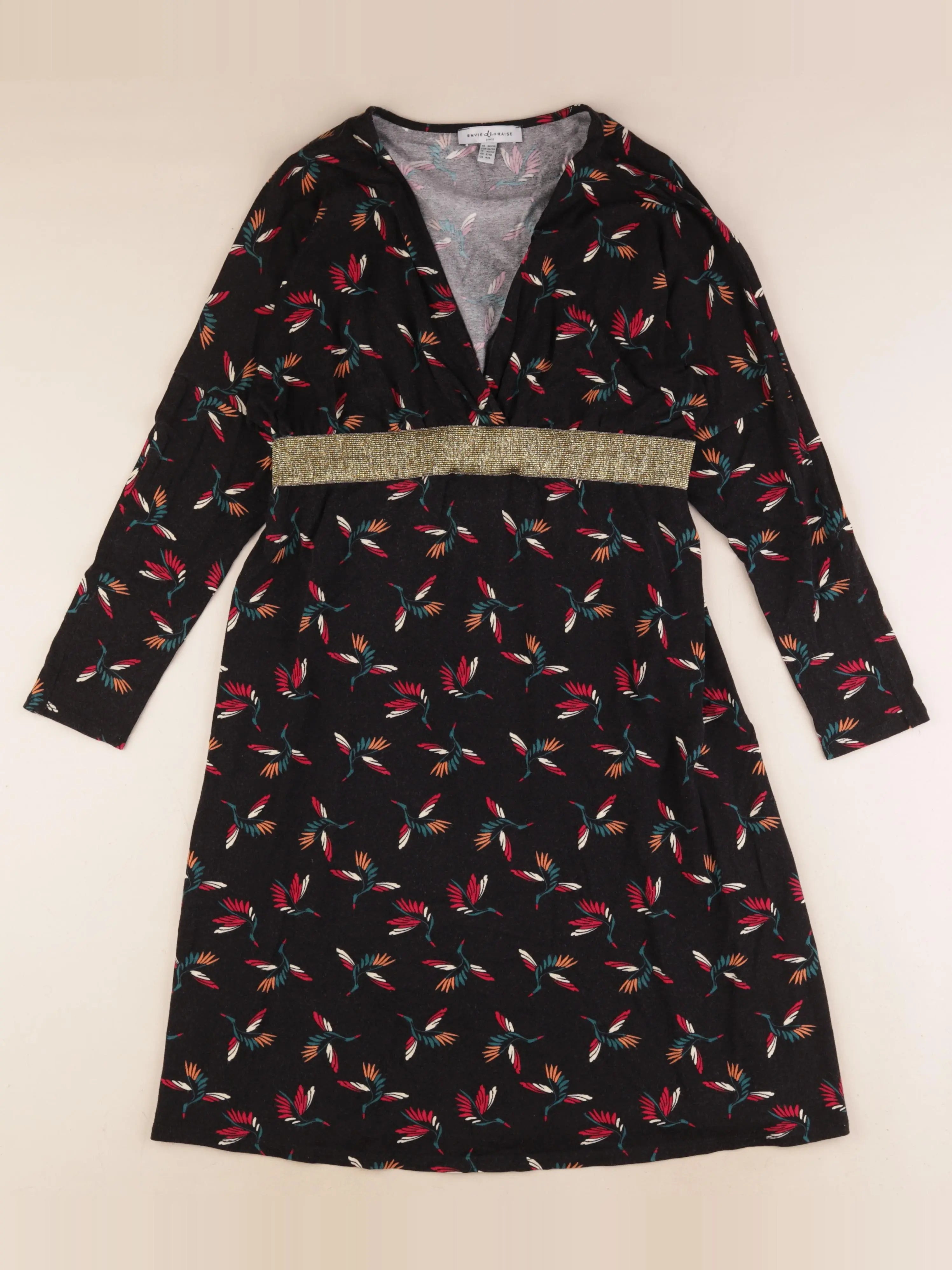 Envie de fraise - robe grossesse noir - 36 à 38
