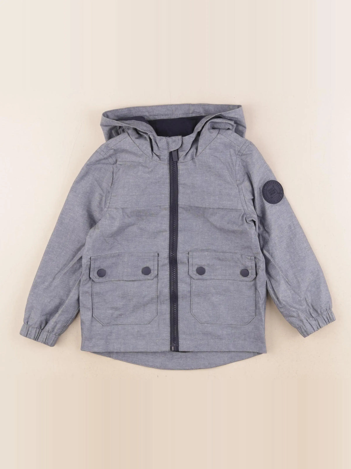 Vertbaudet - coupe-vent bleu - 2 ans