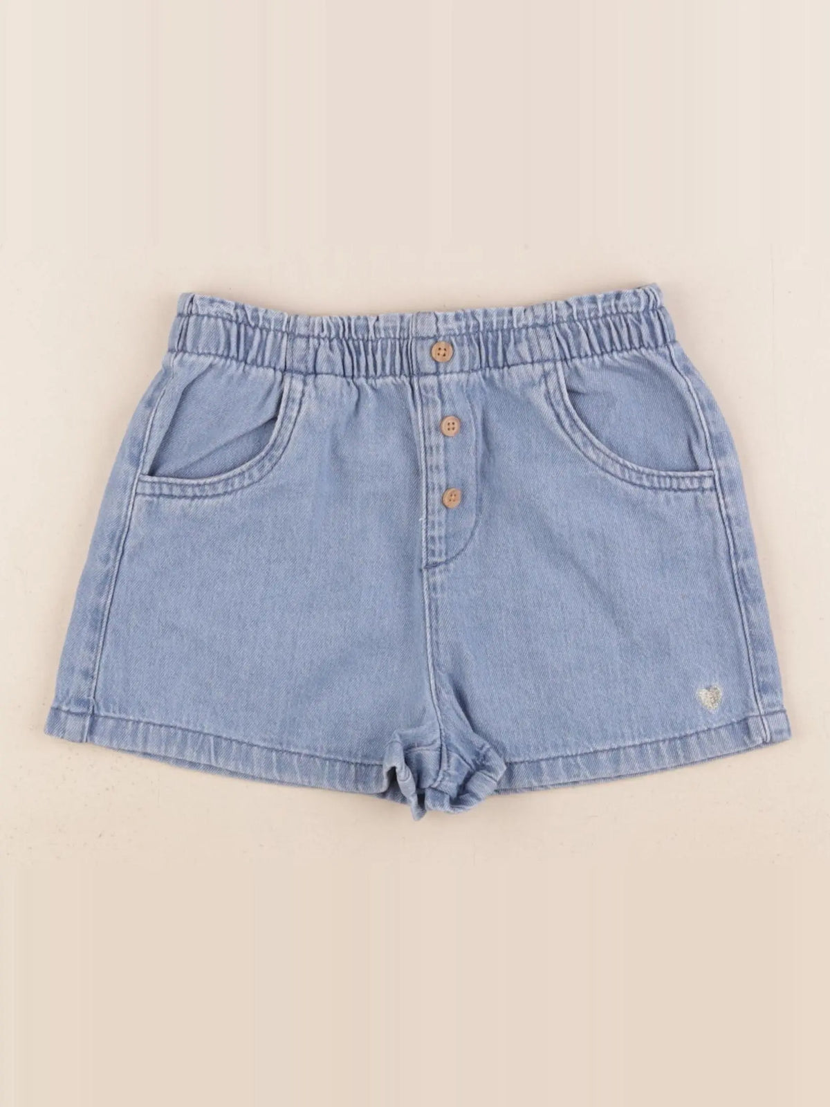 Vertbaudet - short bleu - 5 ans