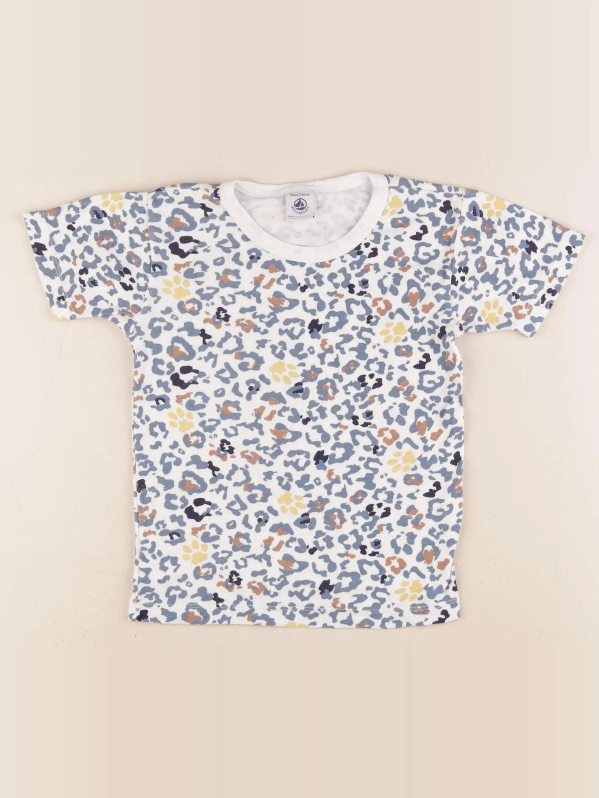 Petit Bateau - tee-shirt multicolore - 5 ans