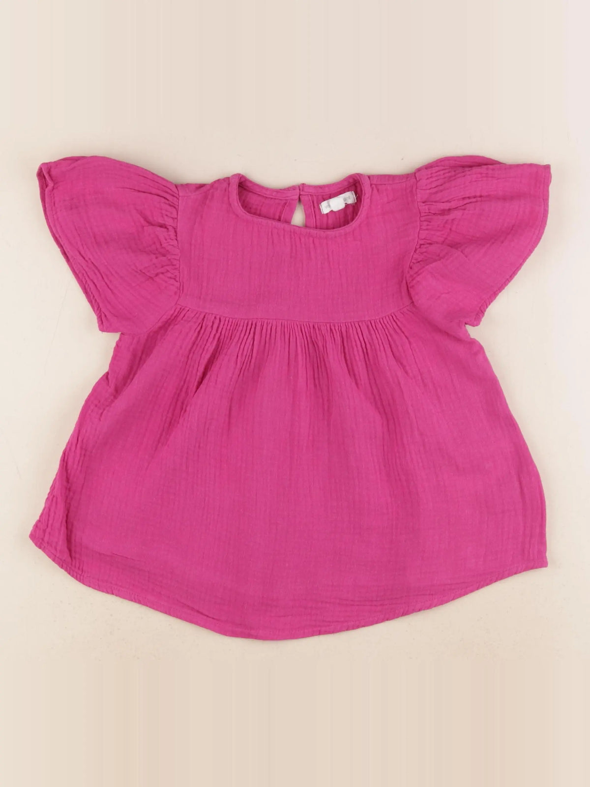 Vertbaudet - blouse rose - 5 ans