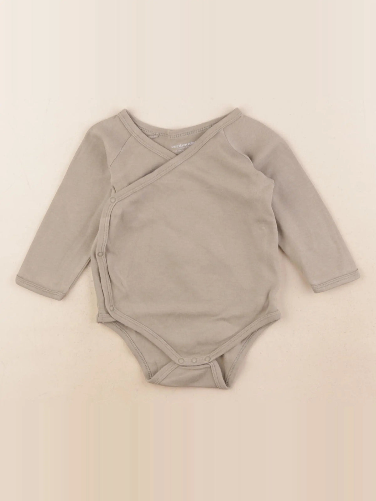 Vertbaudet - body vert - 12 mois