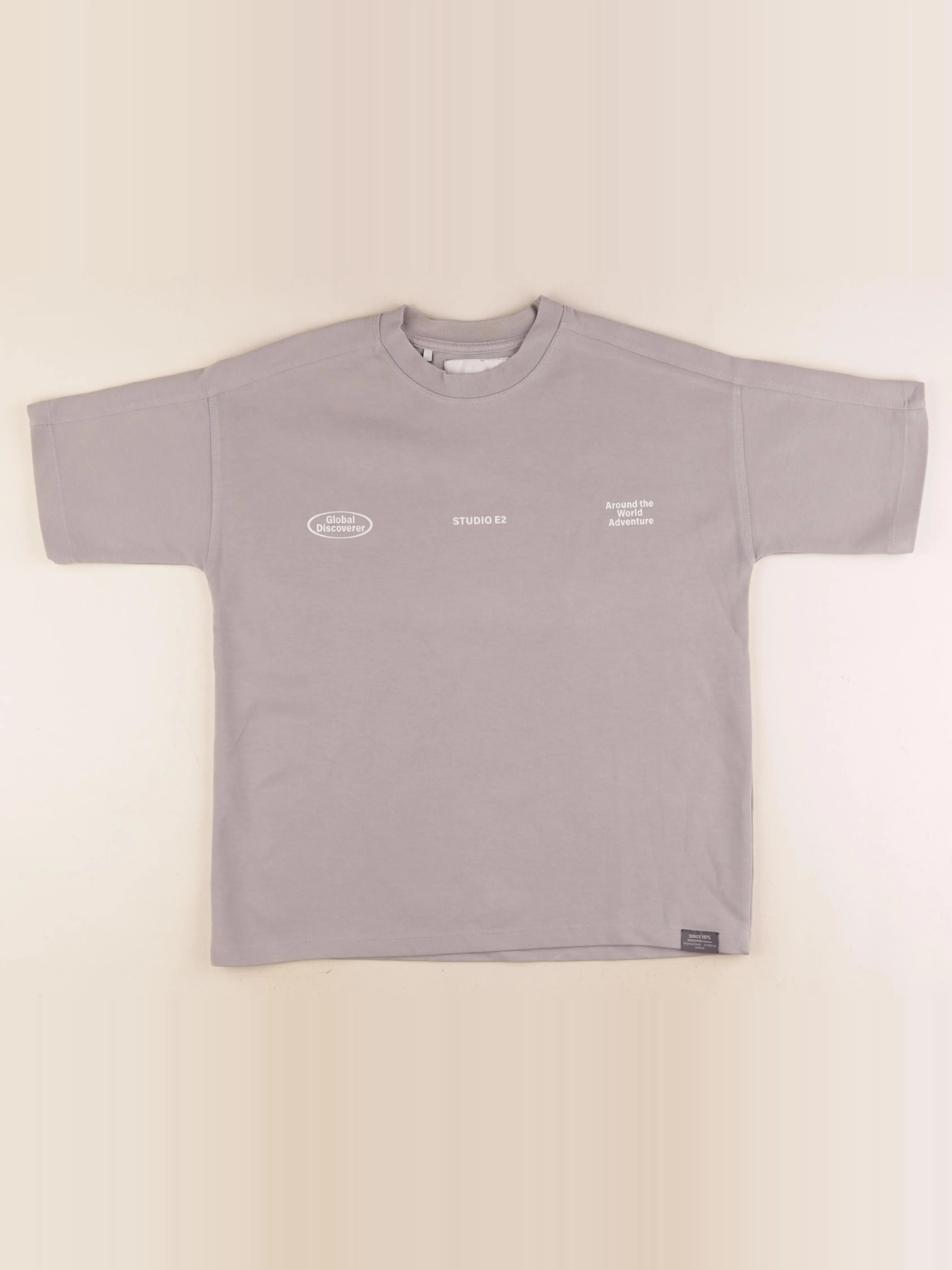 Zara - tee-shirt gris - 11/12 ans