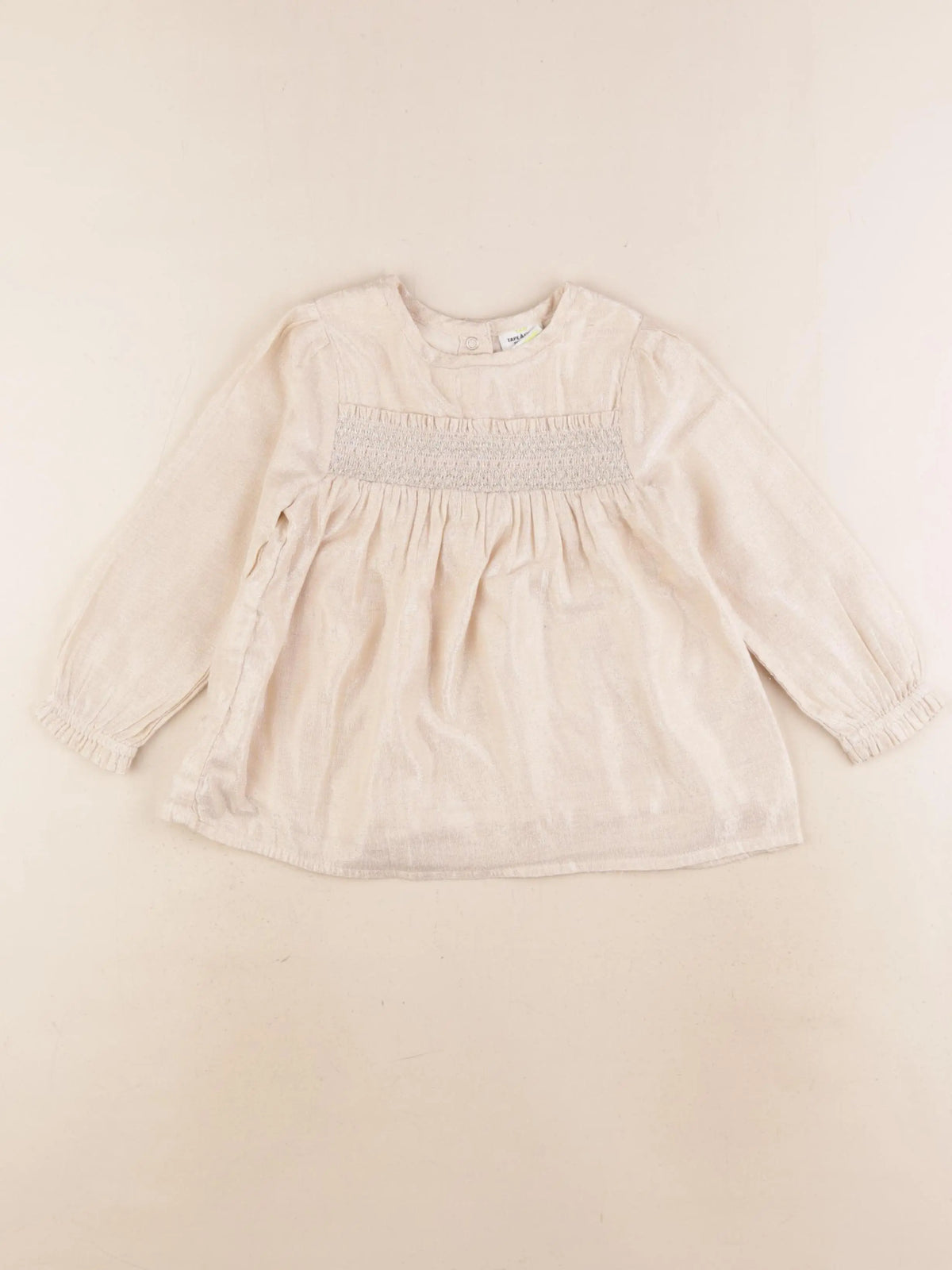Tape à l'oeil - blouse or - 36 mois