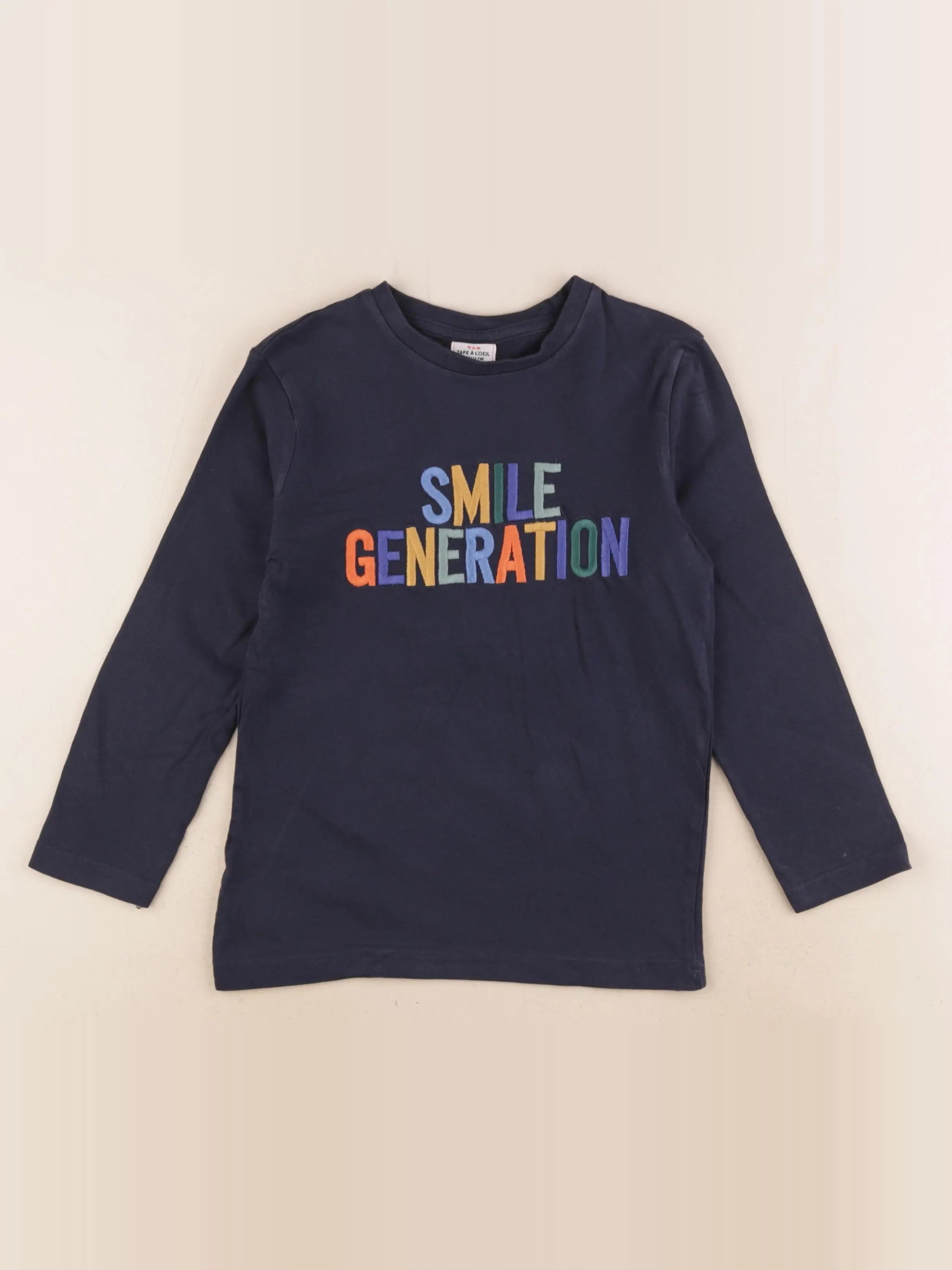 Tape à l'oeil - tee-shirt bleu - 6 ans