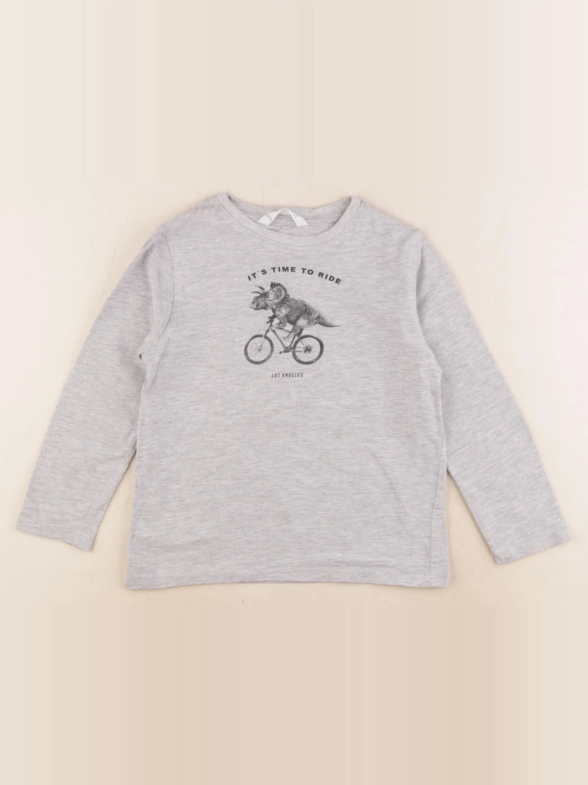 Mango - tee-shirt gris - 6 ans