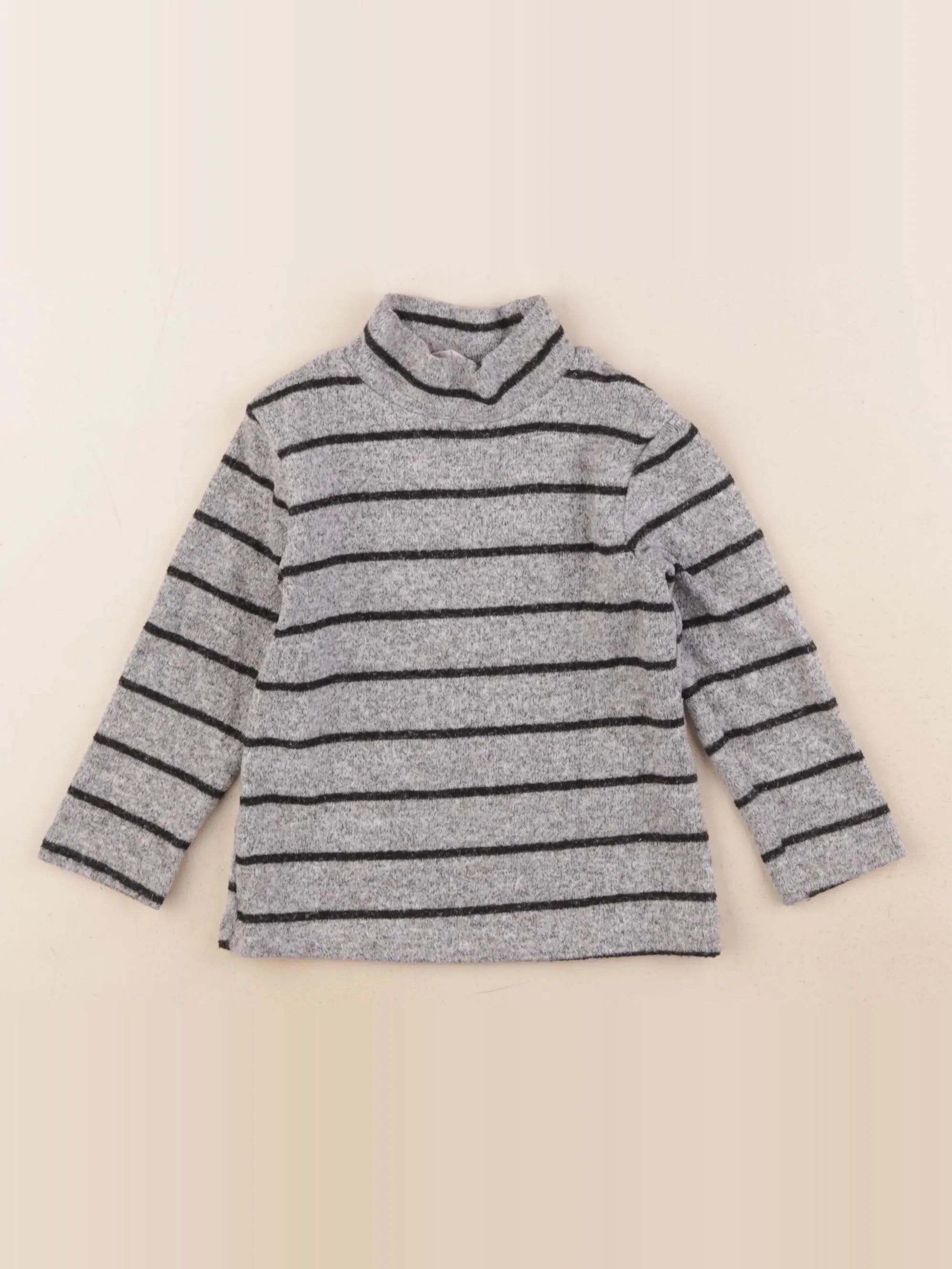 Zara - sous-pull gris - 12/18 mois