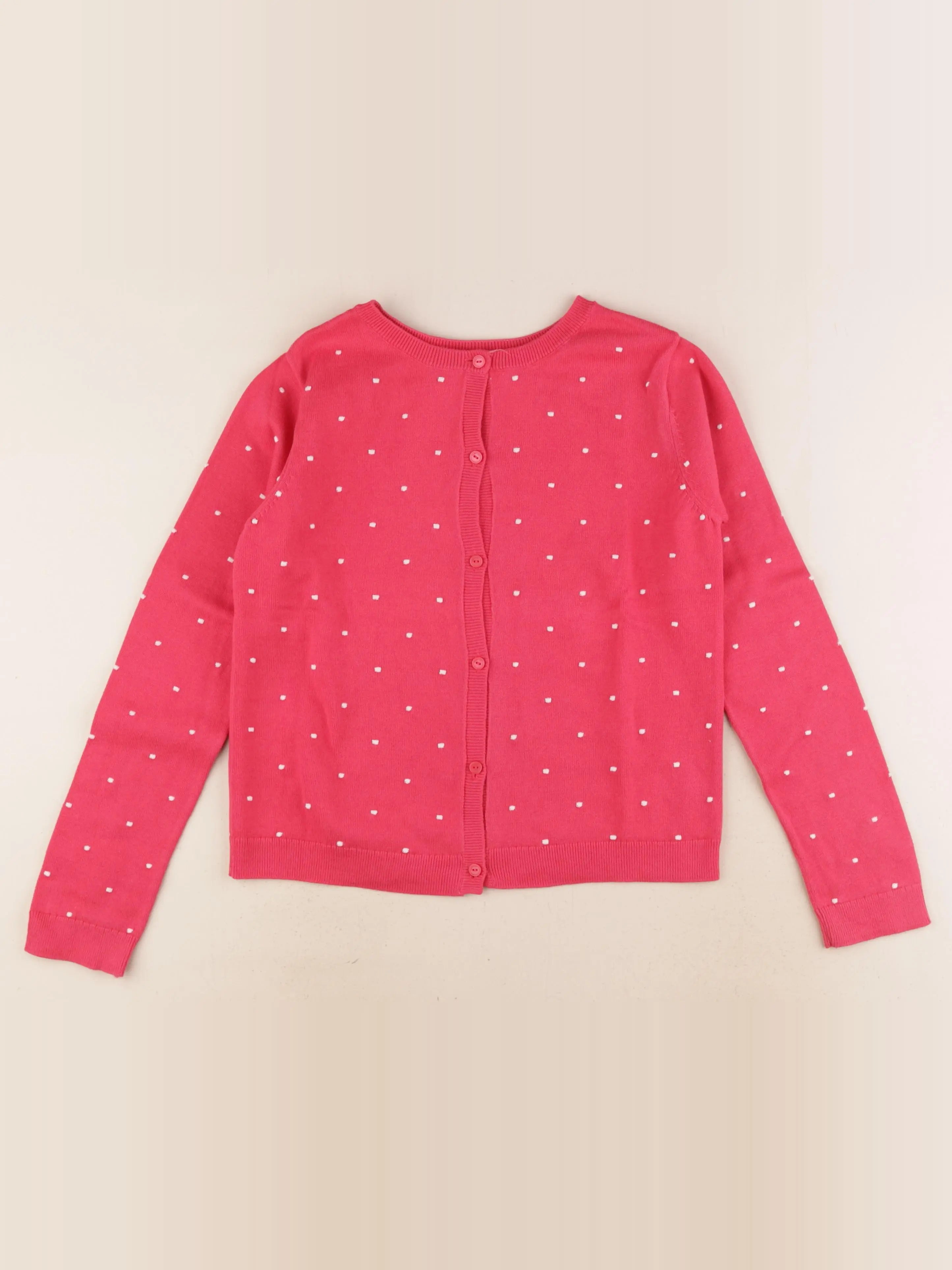 Jacadi - gilet rose - 10 ans