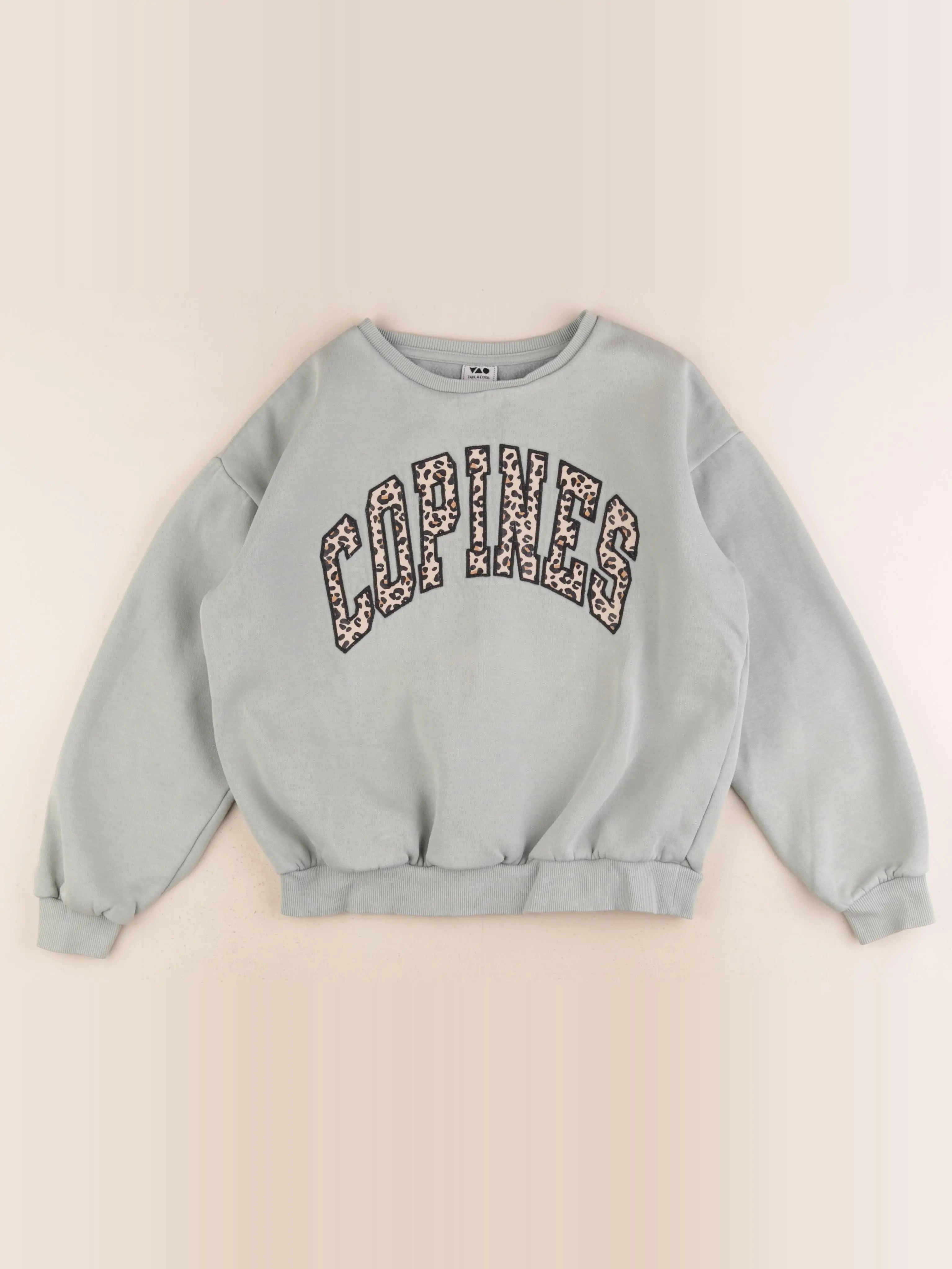Tape à l'oeil - sweat vert - 12 ans