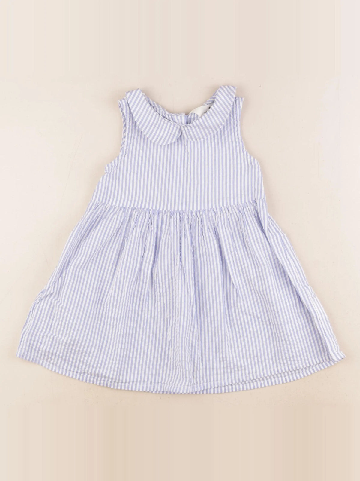 H&M - robe bleu - 2/3 ans