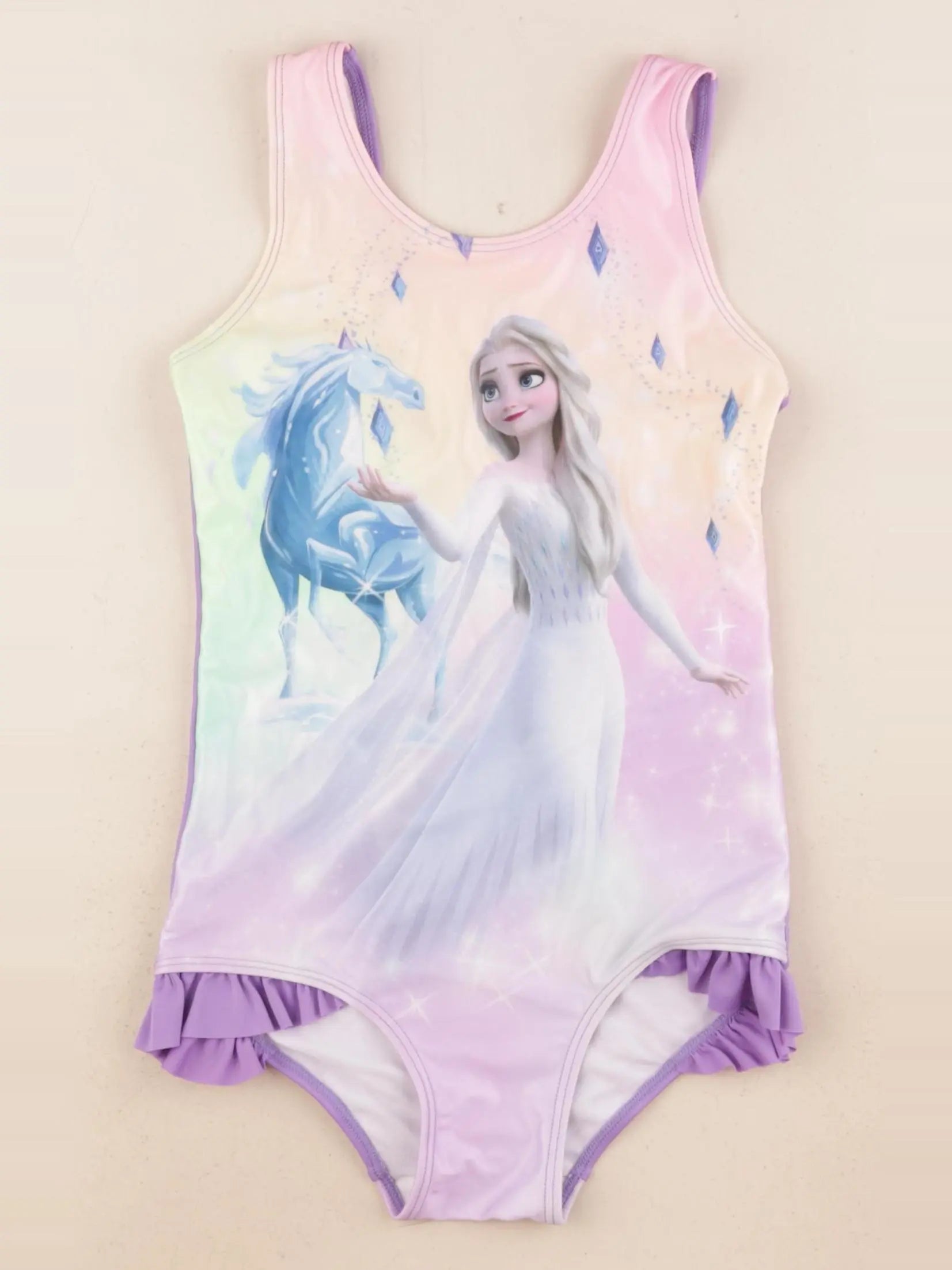 H&M - maillot de bain violet - 6/8 ans