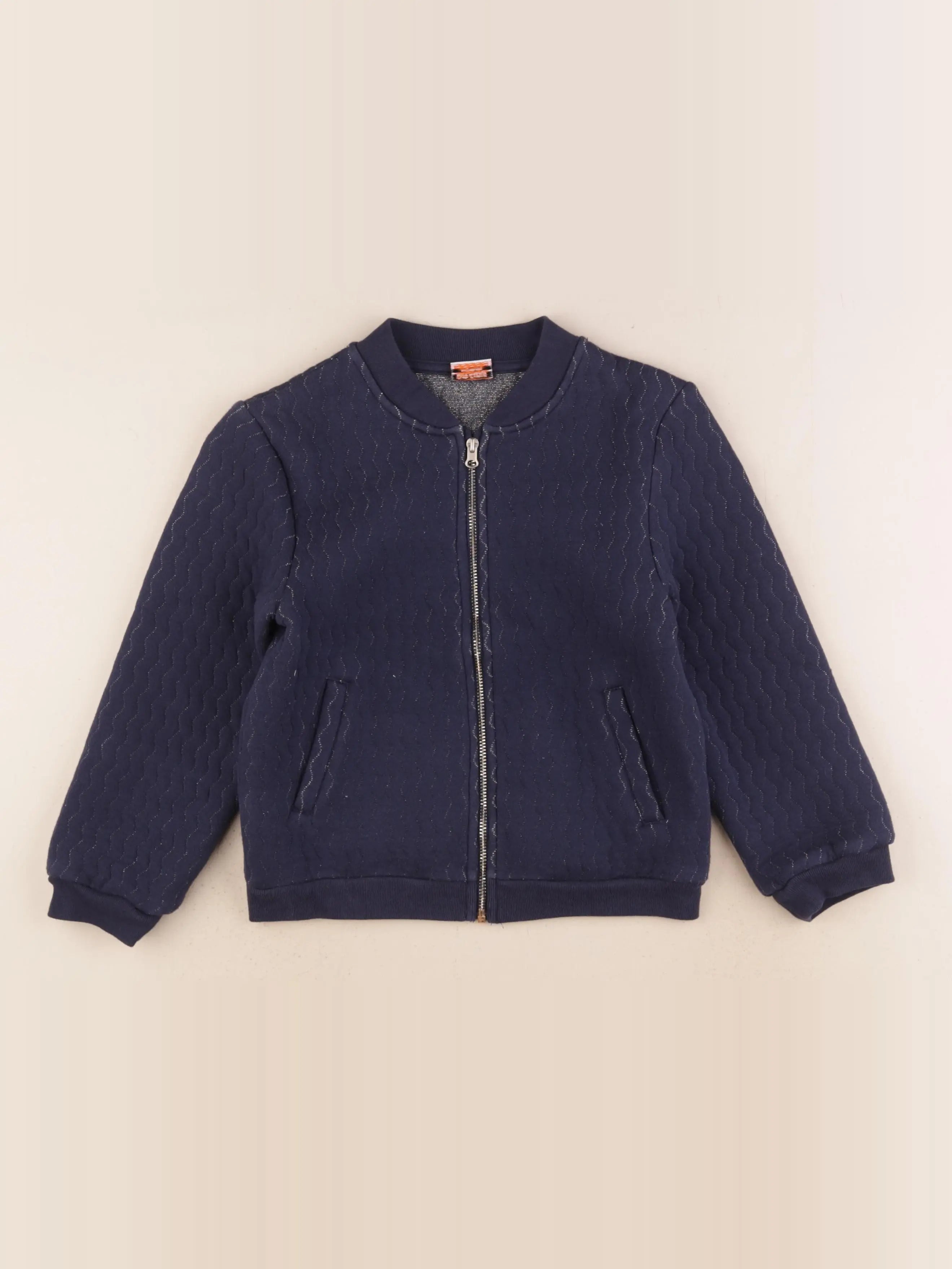 Tape à l'oeil - sweat bleu - 6 ans