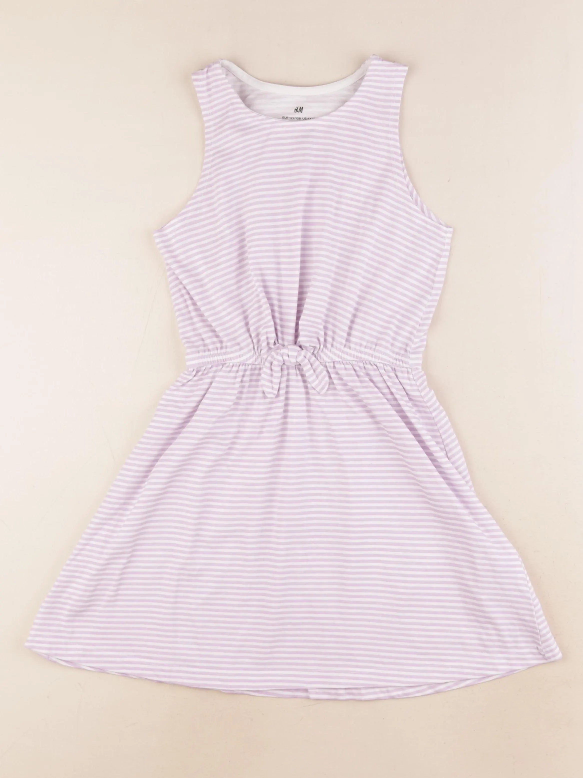 H&M - robe violet - 6/8 ans