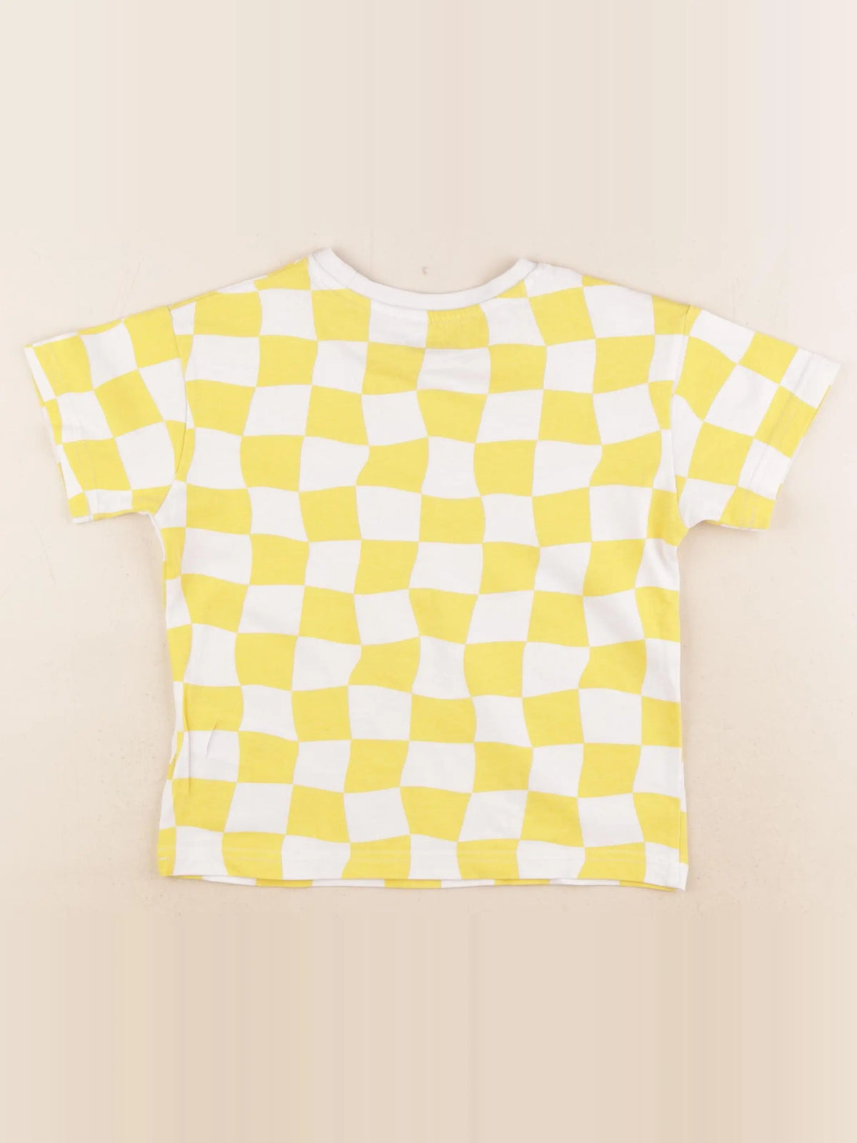 Vertbaudet - tee-shirt jaune - 4 ans