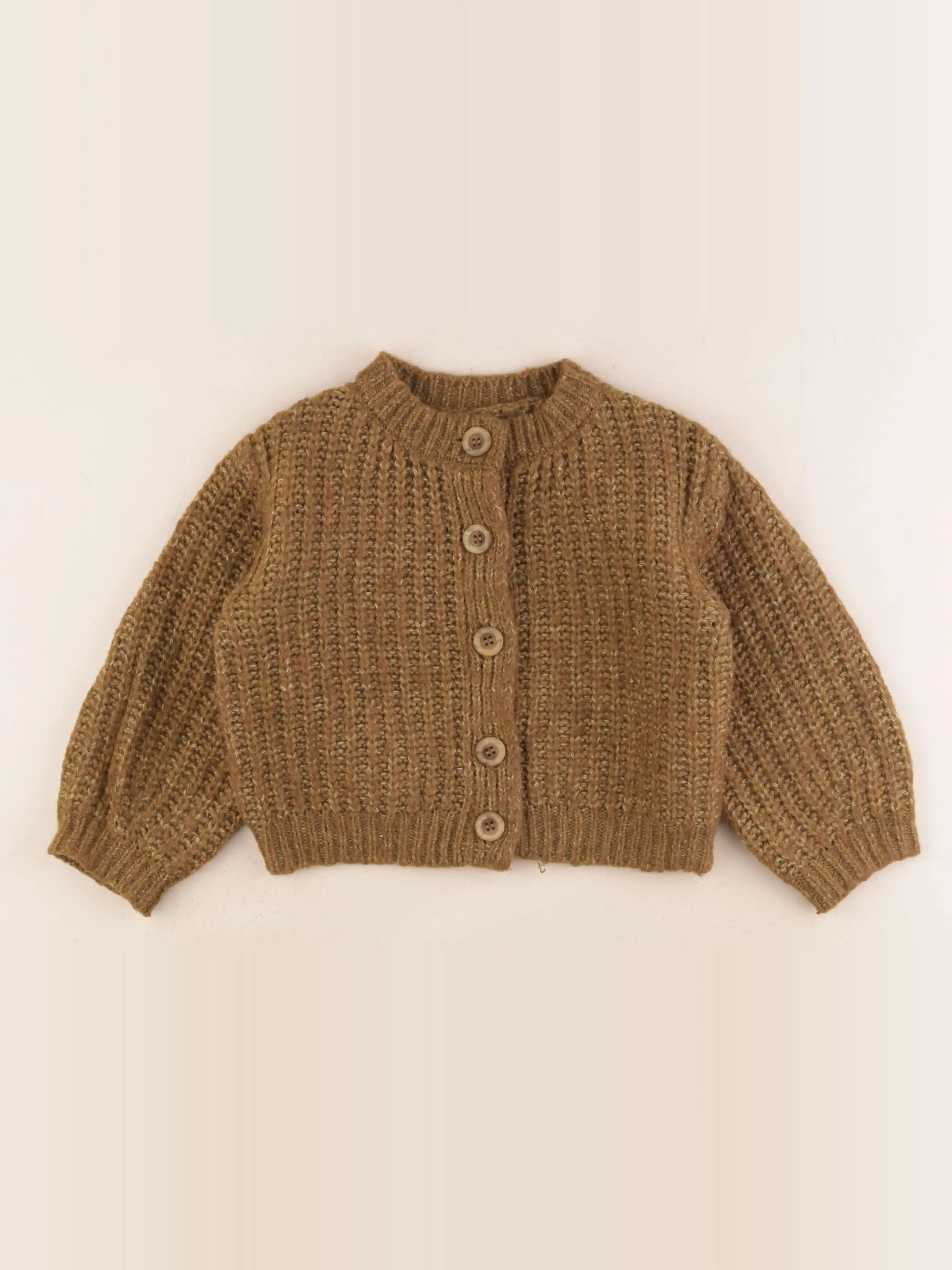 Zara - gilet vert - 4 ans