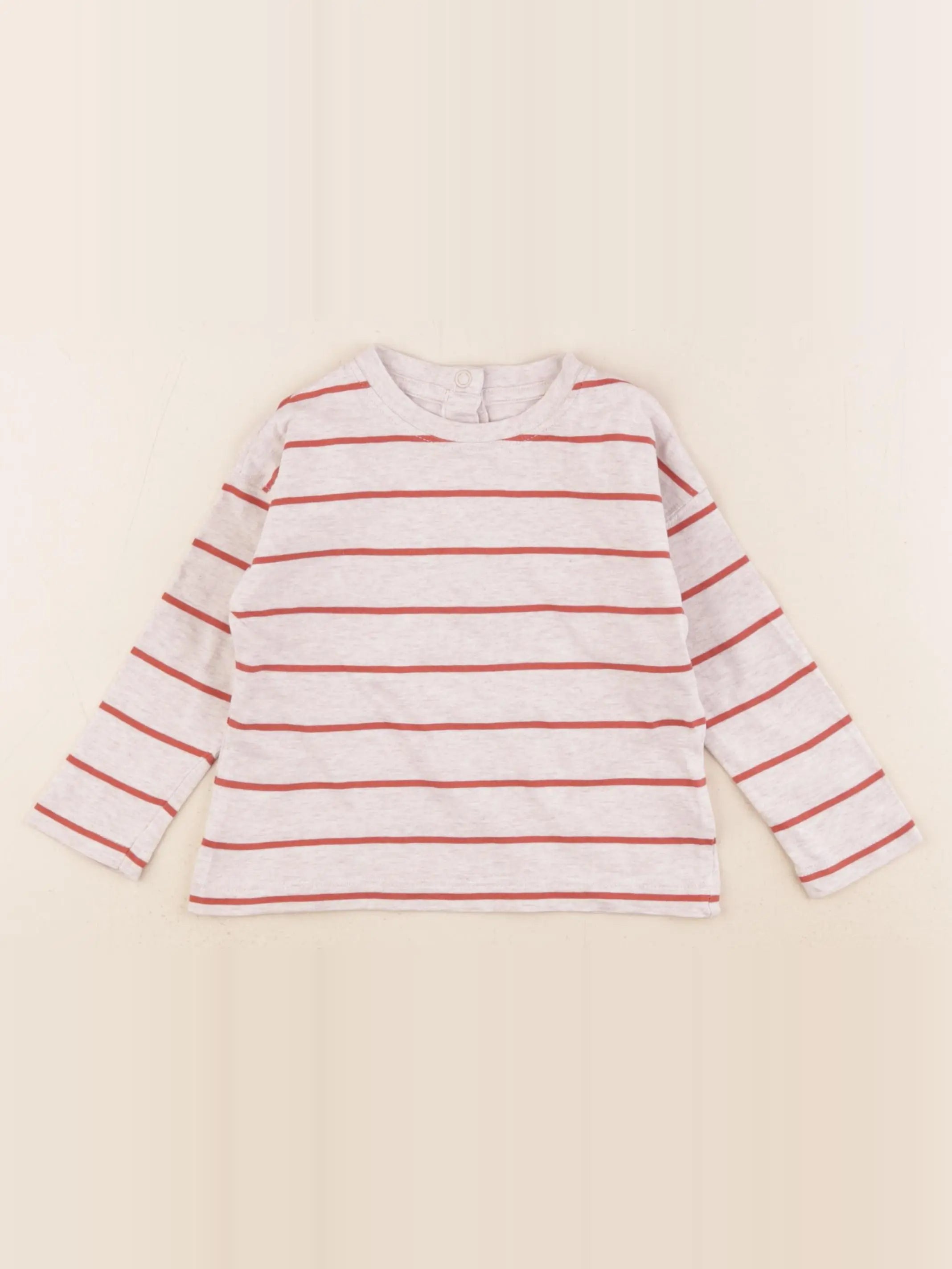 La Redoute - tee-shirt marron - 18 mois