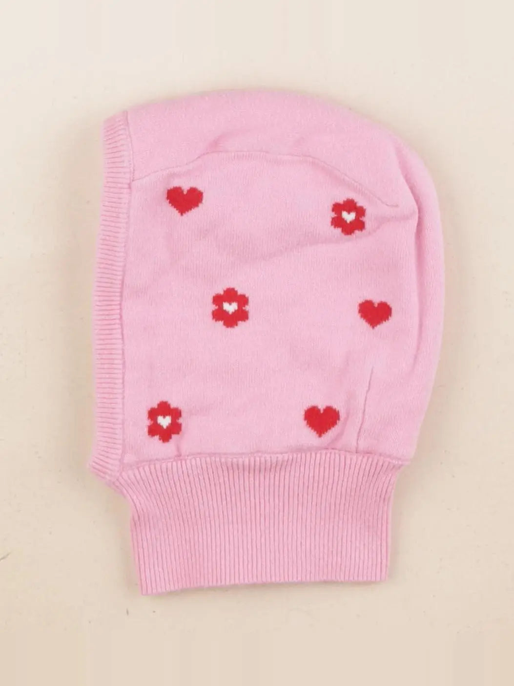 Jacadi - cagoule rose, rouge - 24/36 mois