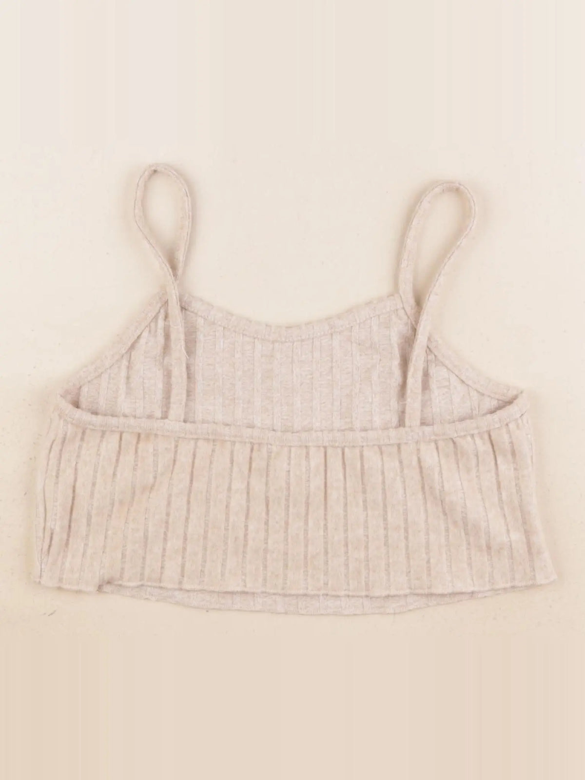 Zara - crop-top beige - 8 ans