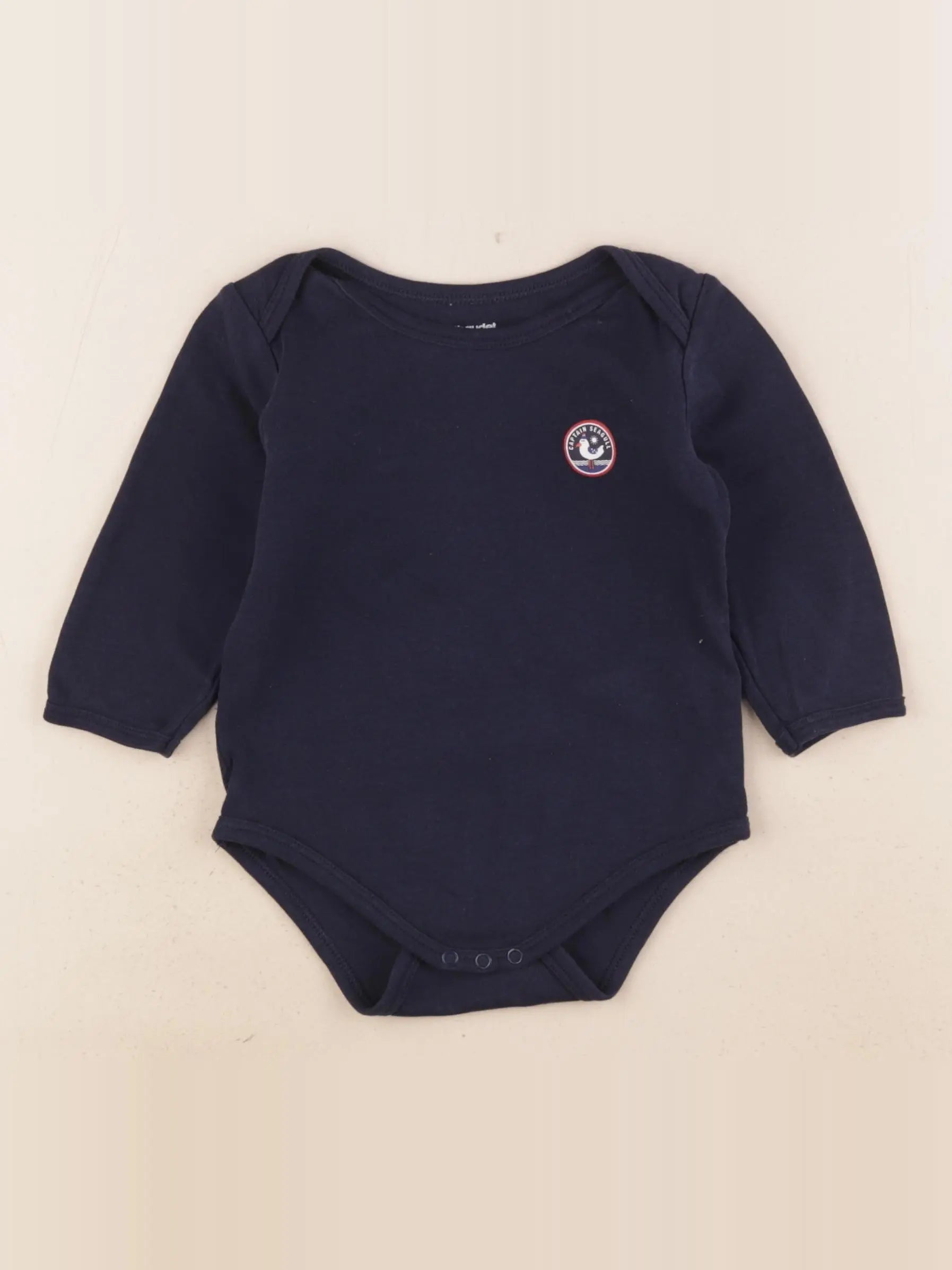 Vertbaudet - body bleu - 18 mois