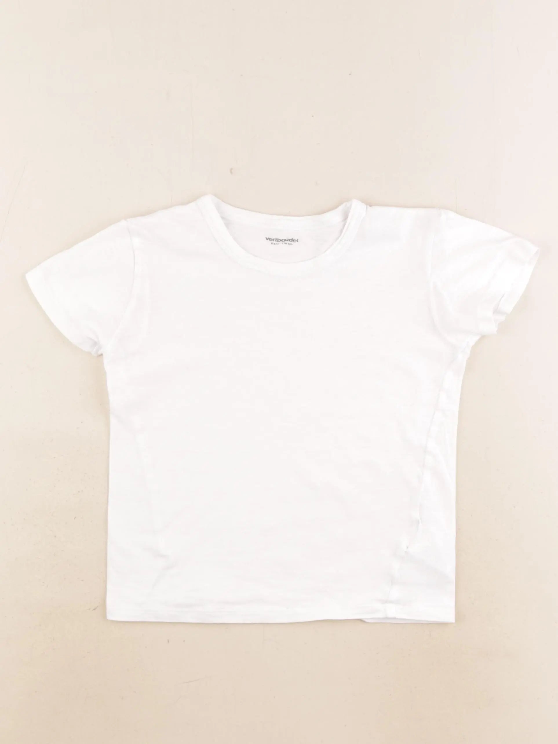 Vertbaudet - maillot de corps blanc - 6 ans