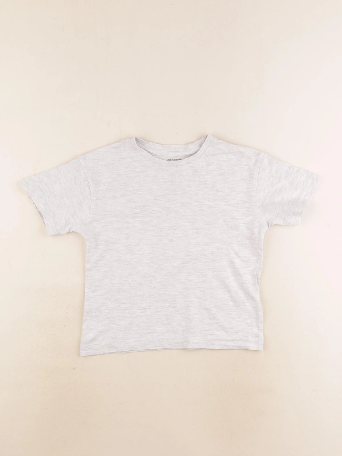 Vertbaudet - tee-shirt gris - 5 ans