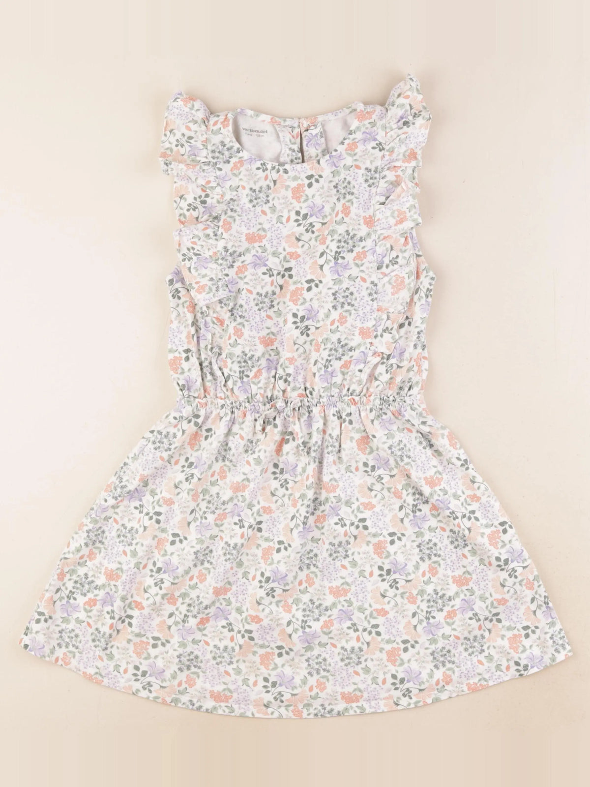Vertbaudet - robe multicolore - 8 ans