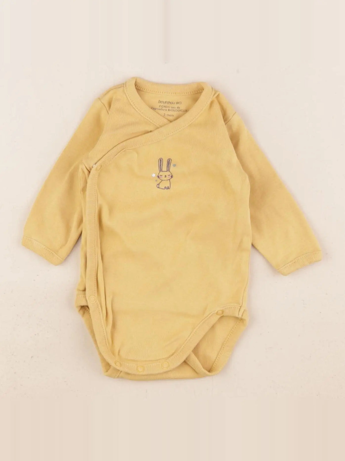 Boutchou - body jaune - 3 mois