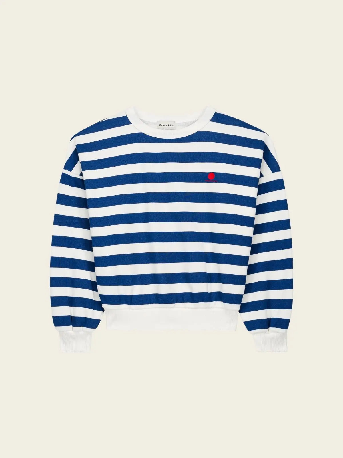 Sweat tony rayé bleu