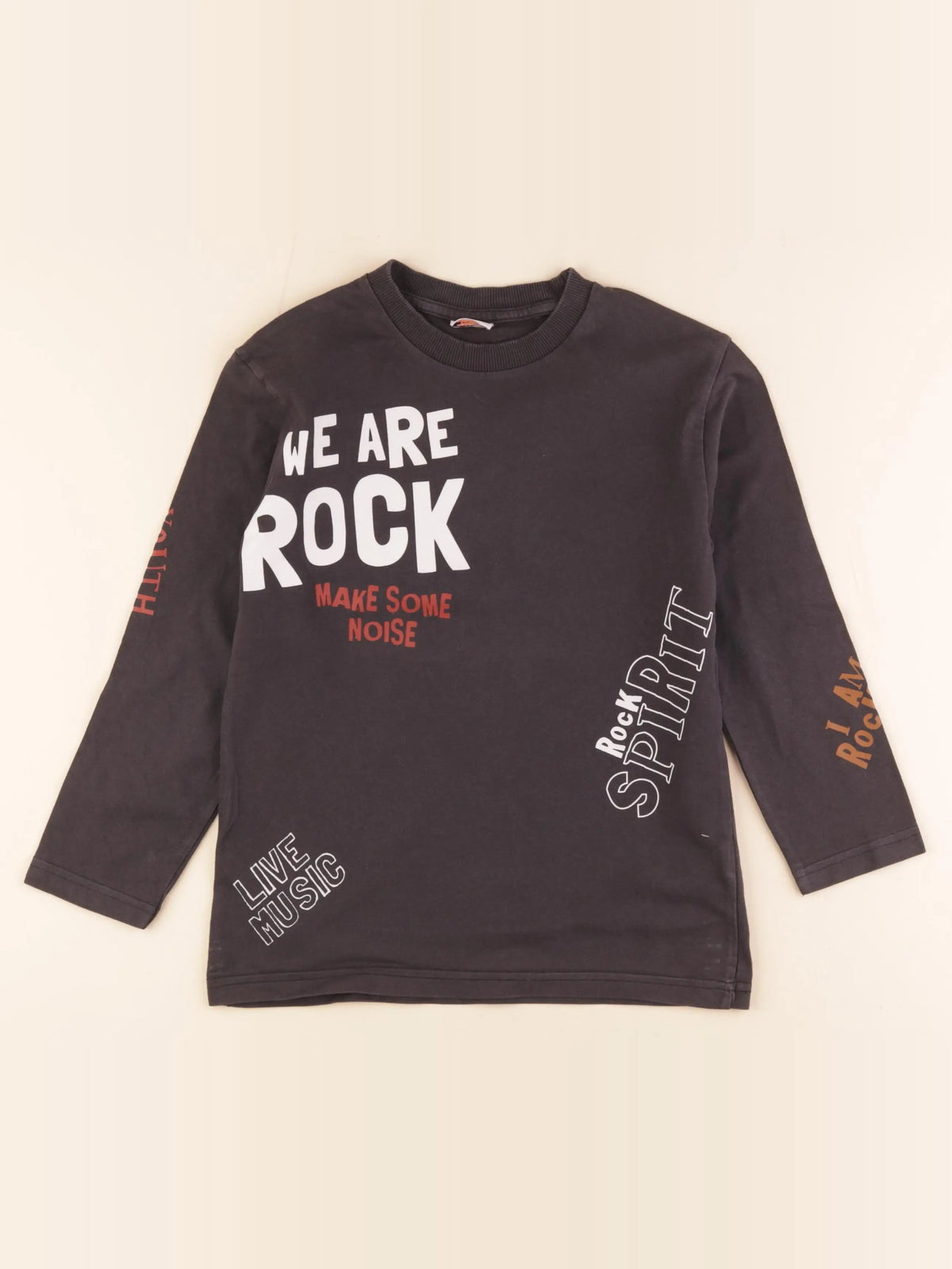 Tape à l'oeil - tee-shirt imprimé au dos noir - 8 ans