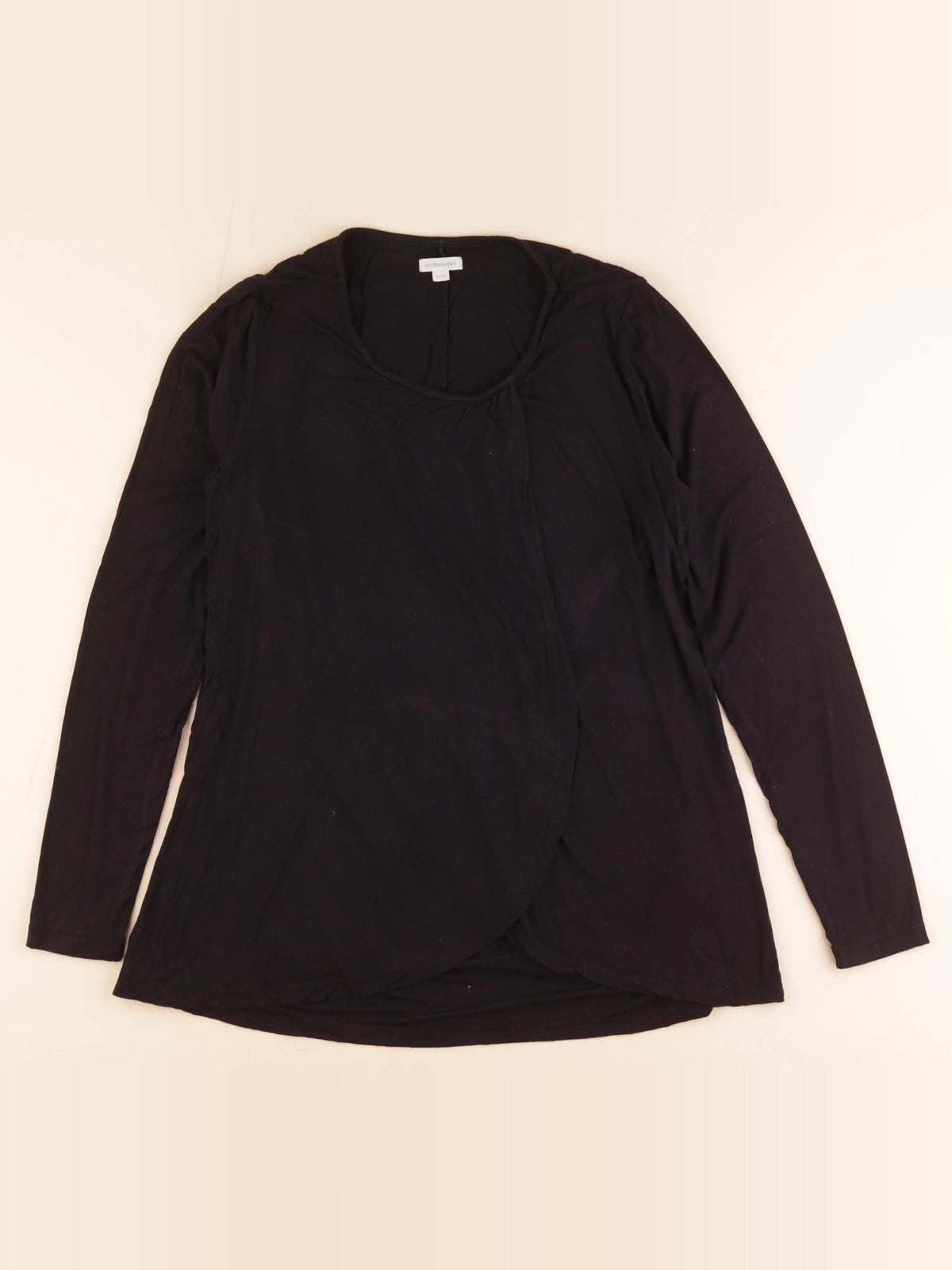 Vertbaudet - tee-shirt grossesse, allaitement noir - 34 à 36