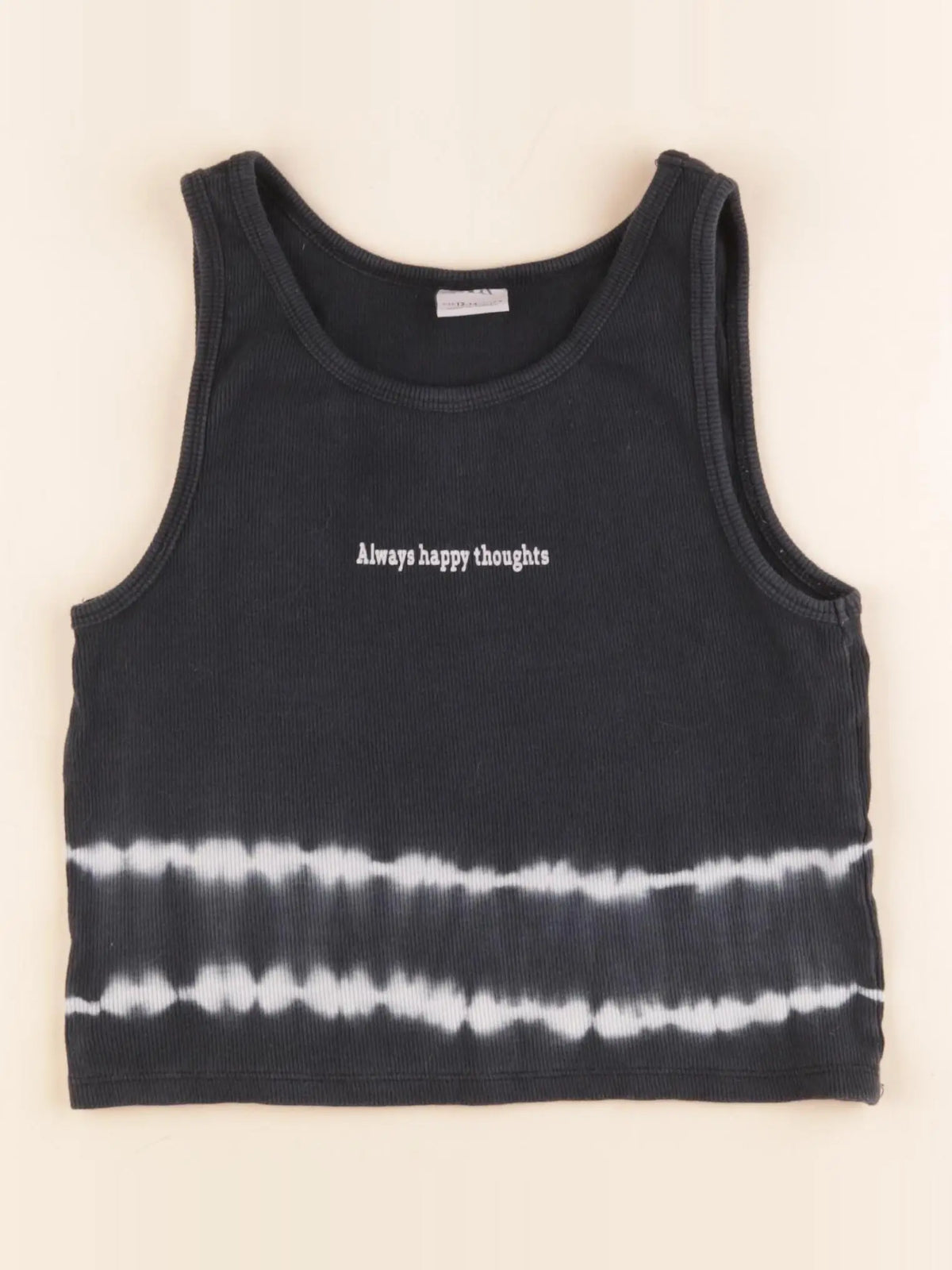 Zara - débardeur crop top gris - 13/14 ans