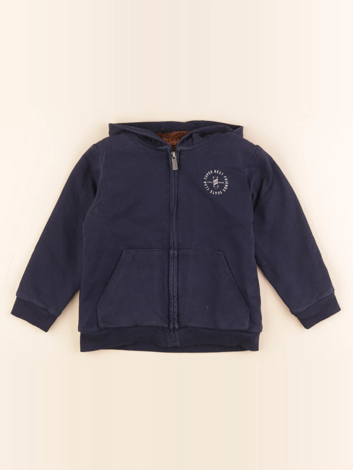 Vertbaudet - sweat bleu - 5 ans