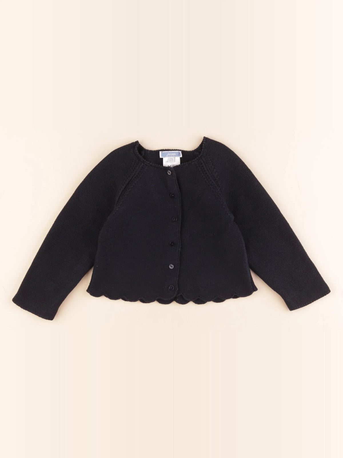 Jacadi - gilet bleu - 24 mois
