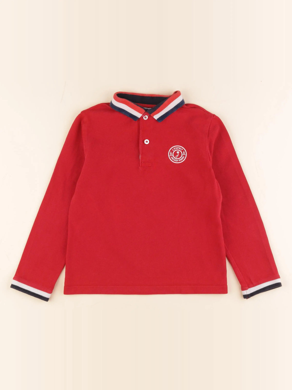 Jacadi - polo rouge - 6 ans