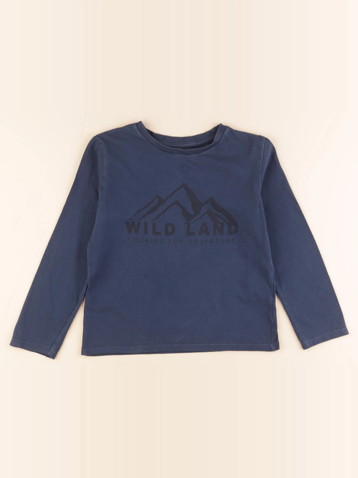 La Redoute - tee-shirt bleu - 8 ans