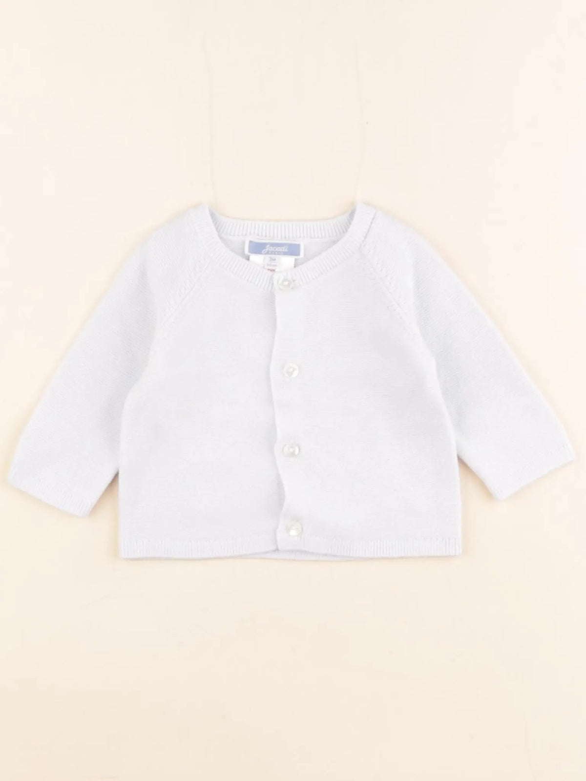 Jacadi - gilet bleu - 3 mois