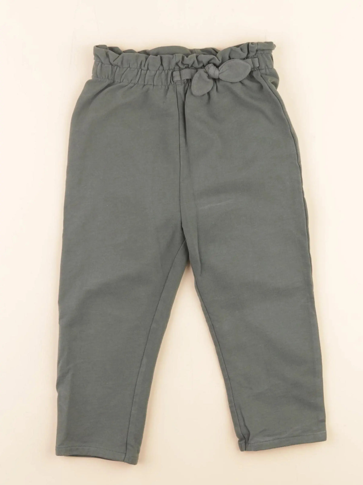 Vertbaudet - pantalon vert - 36 mois
