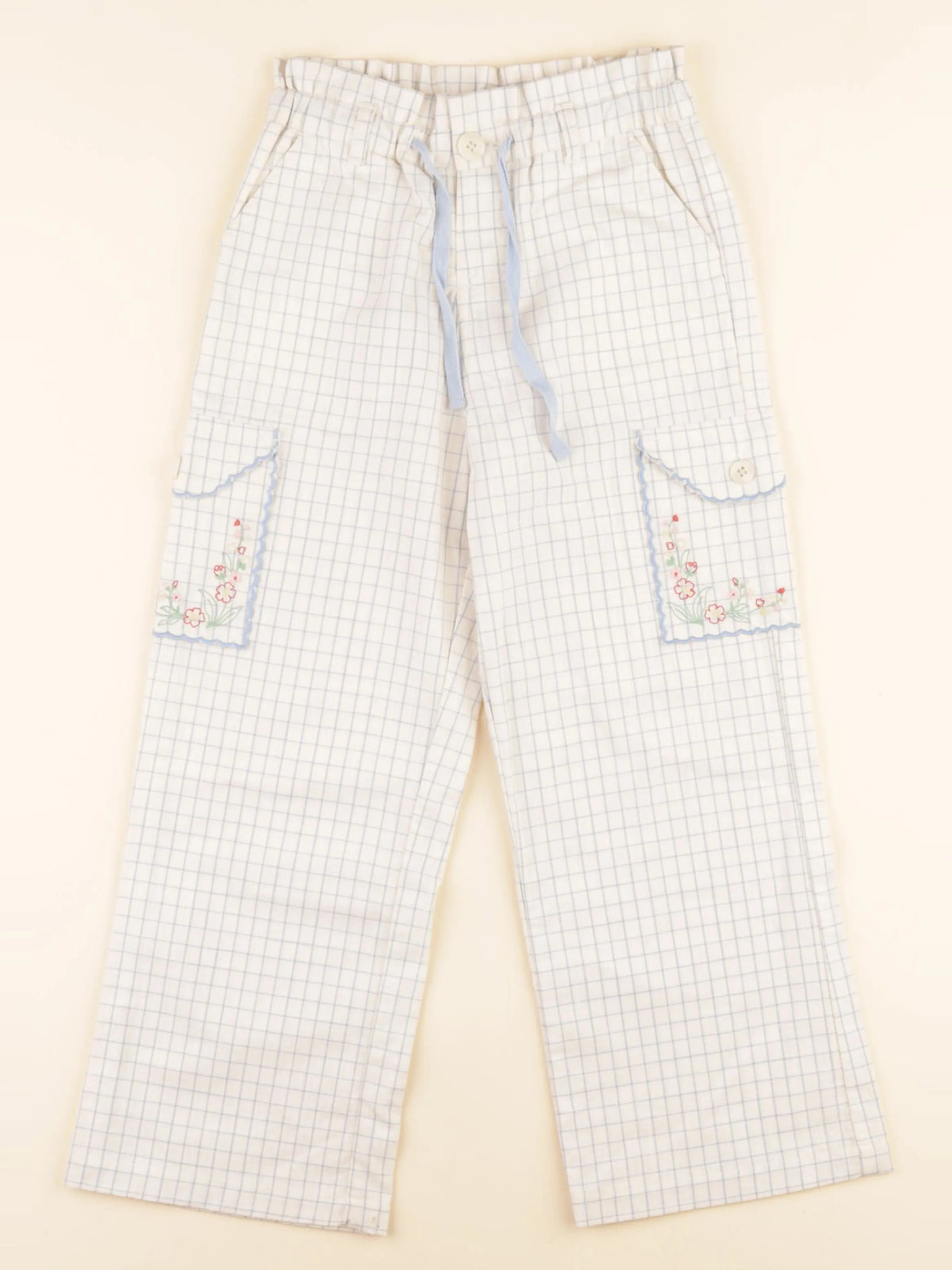Gingersnaps - pantalon beige, bleu - 6 ans