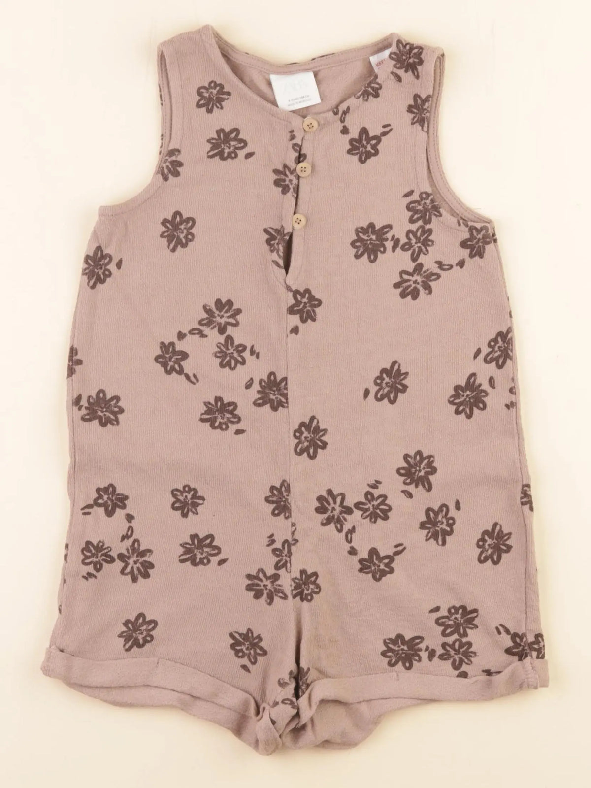 Zara - combinaison rose - 4 ans