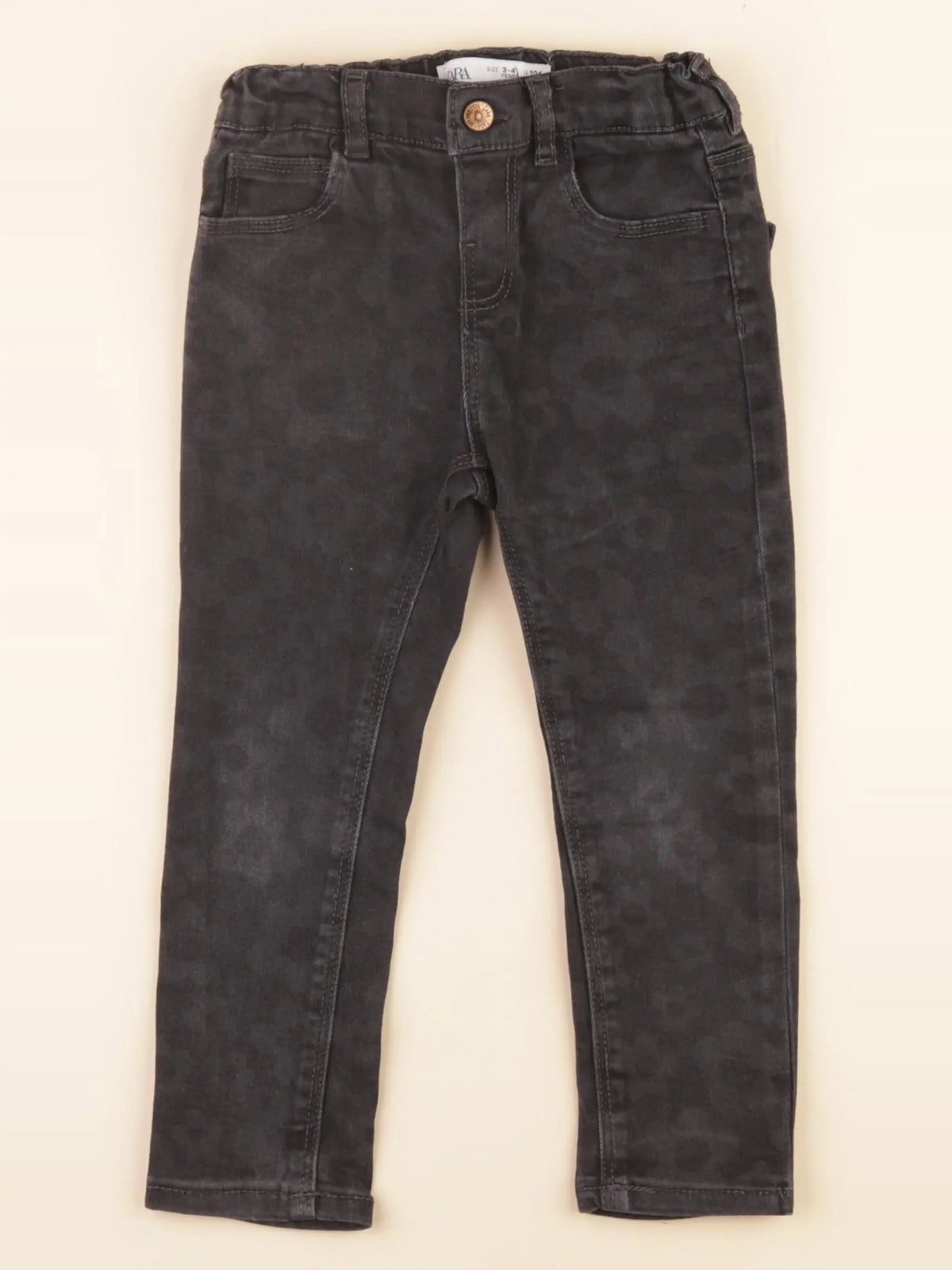 Zara - pantalon noir - 3/4 ans