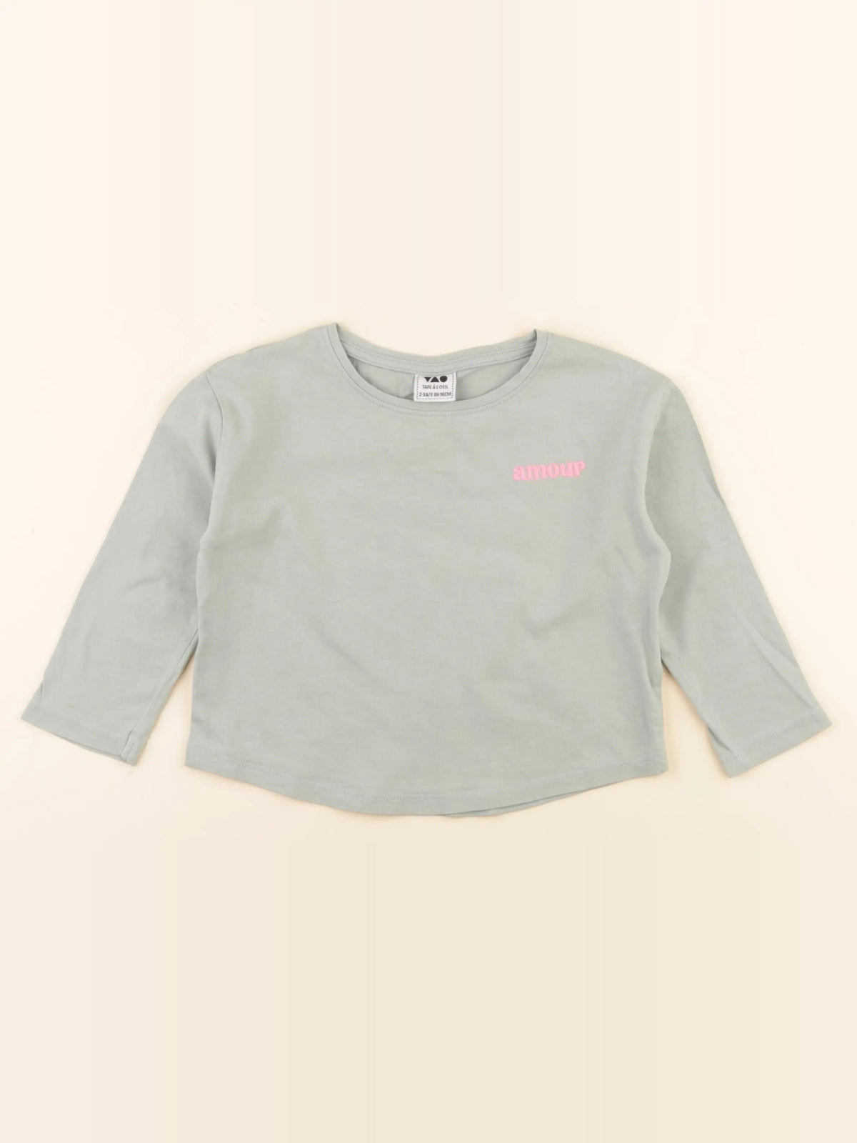 Tape à l'oeil - tee-shirt vert - 2/3 ans