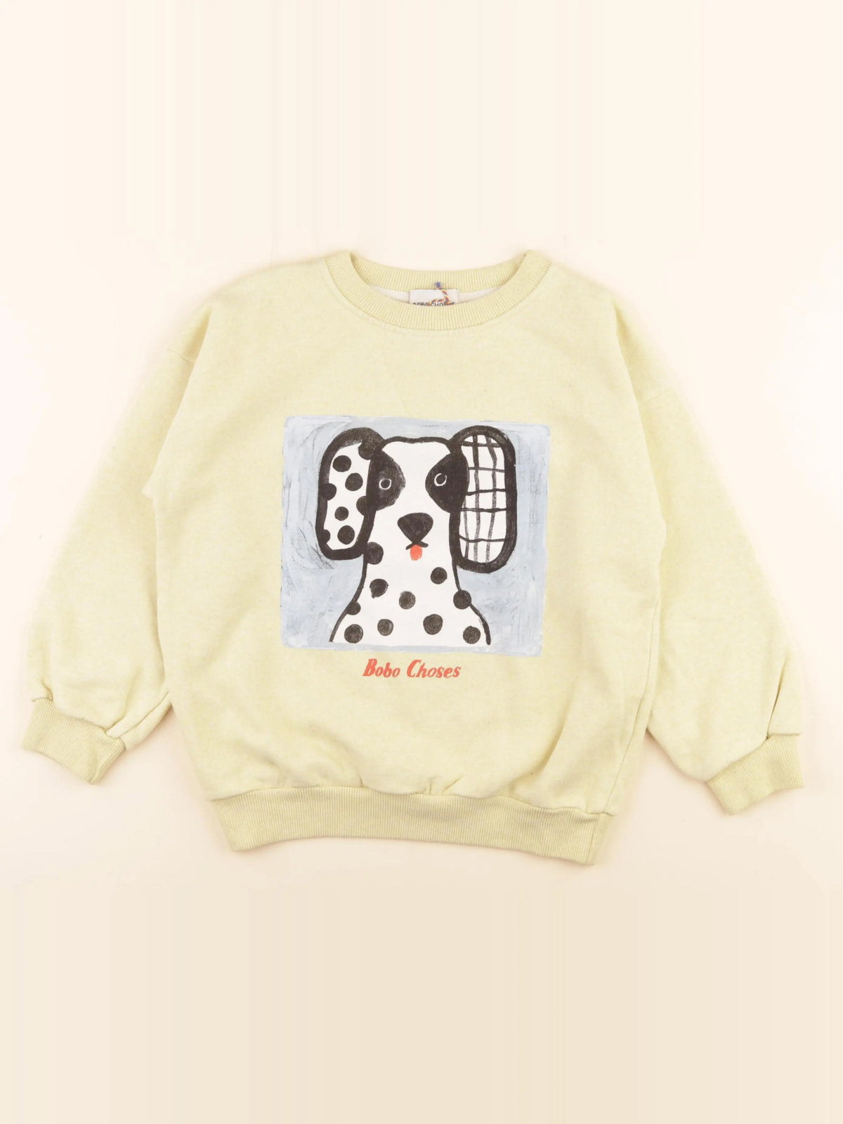 Bobo Choses - sweat jaune - 6/7 ans