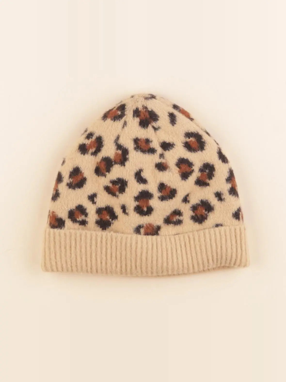 Okaidi - bonnet marron, noir - 4/5 ans